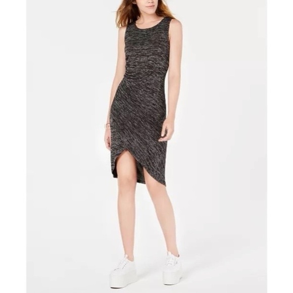 Bar III- Tulip-Hem Ruched-Side Dress - Picture 10 of 11